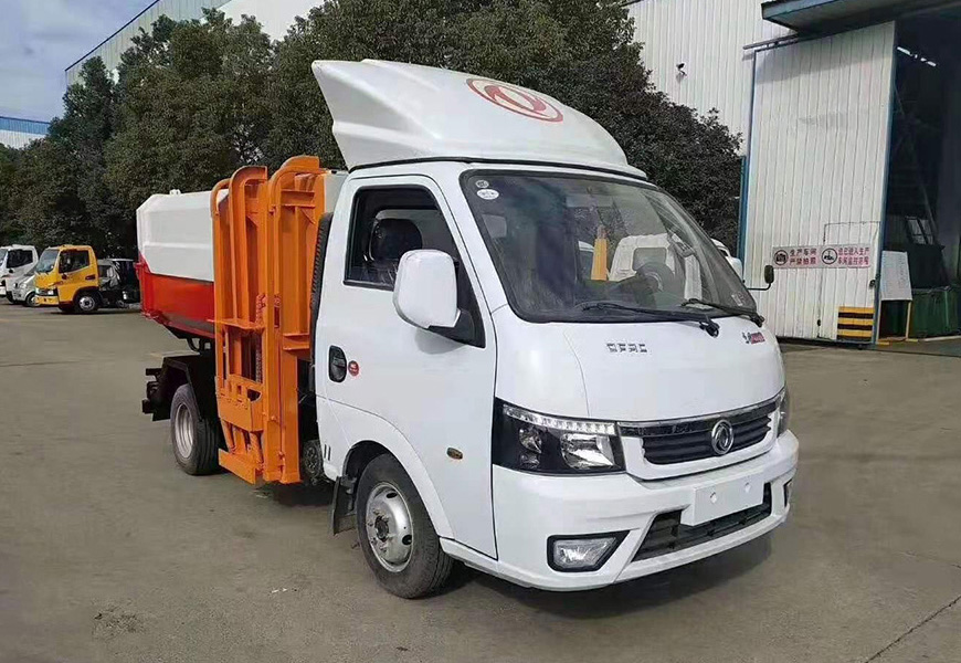 東風(fēng)途逸側(cè)裝掛桶垃圾車(chē)
